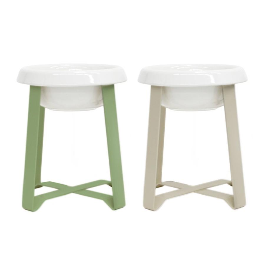pecolo Food Stand L(Tall) 陶器深型 フードボウルスタンド 犬 pecolo Food Stand L(Tall) 陶器深型 フードボウルスタンド 犬