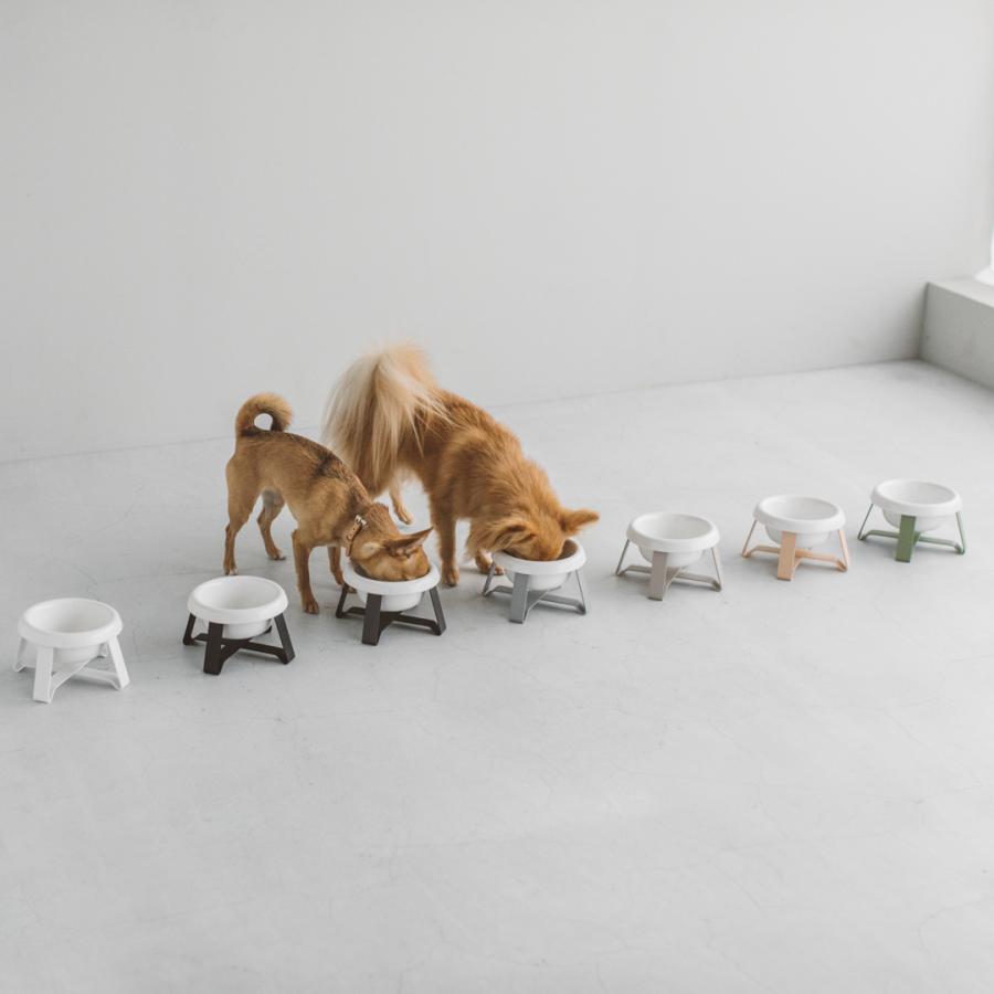 pecolo Food Stand S 陶器 フードボウルスタンド 犬 フードボウル