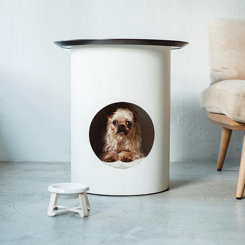 Pecolo Pet フリーステッチ House Table ペットハウステーブル 犬小屋 犬 Pcl Pht L サイド