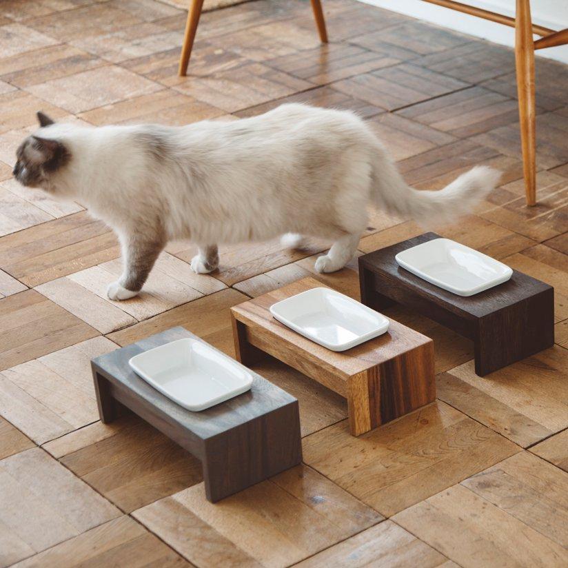 SARANEKO MUKU Height サラネコ ムク ハイ REPLUS リプラス　メシダイ　ゴハン　フードボウル　foodbowl neko 猫　ねこ　キャット