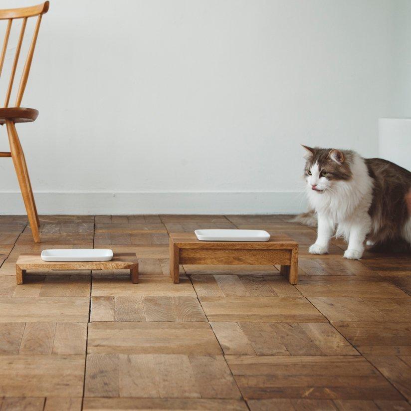SARANEKO MUKU Height サラネコ ムク ハイ REPLUS リプラス　メシダイ　ゴハン　フードボウル　foodbowl neko 猫　ねこ　キャット_4