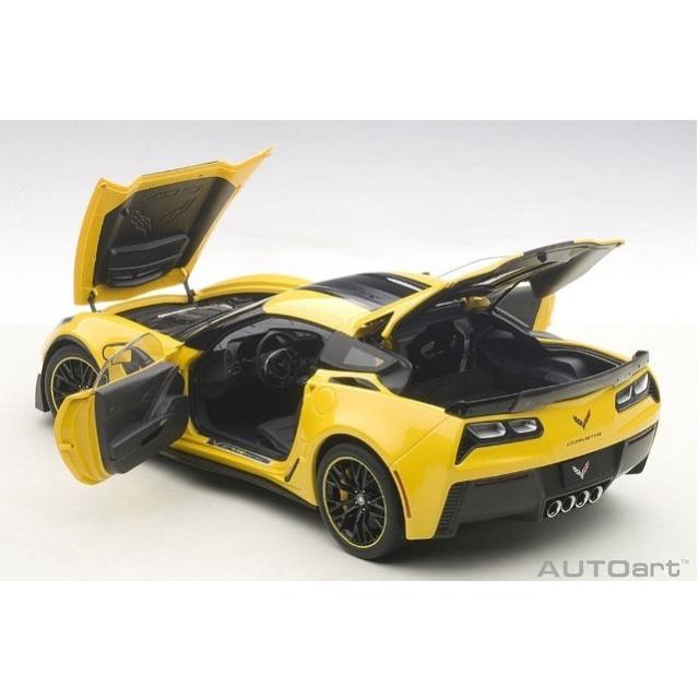 新品 71260 オートアート 1/18 シボレー コルベット （C7） Z06 C7.R エディション （イエロー） ※再生産価格変更_1