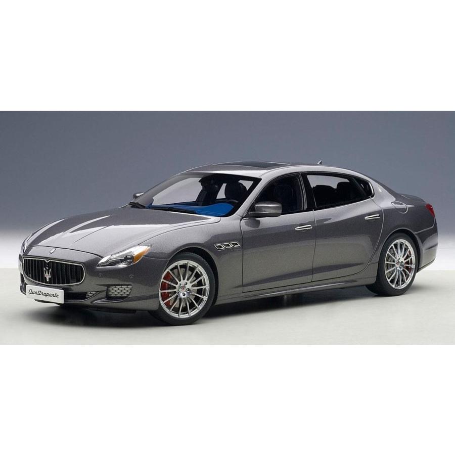 AUTOart 1/18 マセラティ クアトロポルテ GT S (グレー) 完成品(品