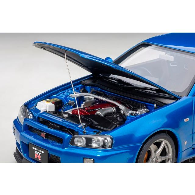 新品 77408 オートアート 1/18 日産 スカイライン GT-R （R34） V