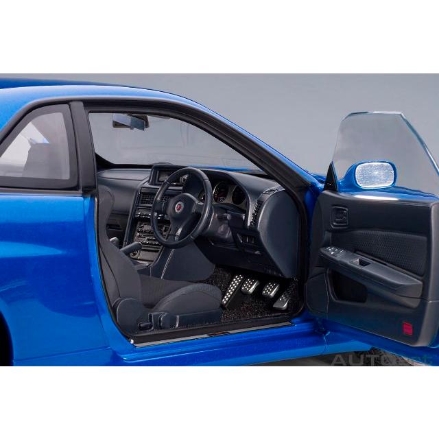 新品 77408 オートアート 1/18 日産 スカイライン GT-R （R34） V