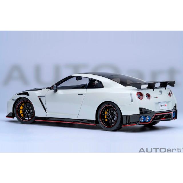 予約 77501 オートアート 1/18 日産 GT-R （R35） ニスモ スペシャルエディション （ブリリアントホワイトパール）｜freestyle-hobby｜04