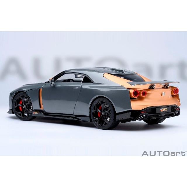 新品 77510 オートアート 1/18 日産 NISSAN GT-R50 by ITALDESIGN （グレー／ゴールド）_3