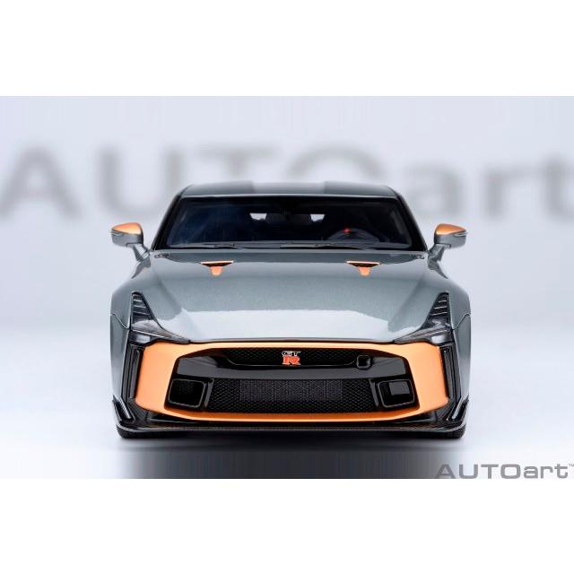 新品 77510 オートアート 1/18 日産 NISSAN GT-R50 by ITALDESIGN （グレー／ゴールド）_5