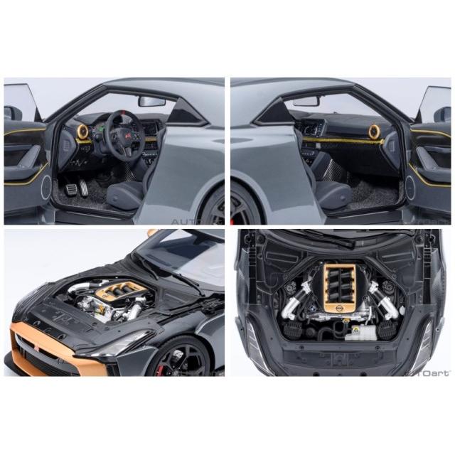 新品 77510 オートアート 1/18 日産 NISSAN GT-R50 by ITALDESIGN （グレー／ゴールド）_7