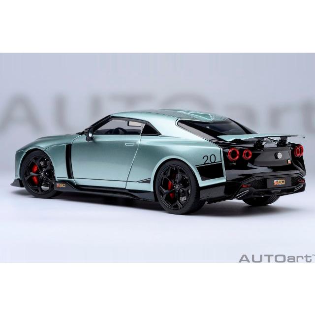 新品 77512 オートアート 1/18 日産 NISSAN GT-R50 by ITALDESIGN （メタリック・グリーン／ブラック）_3