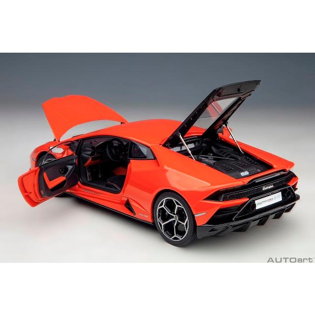 新品 79214 オートアート 1/18 ランボルギーニ ウラカン EVO （パール・オレンジ）の画像