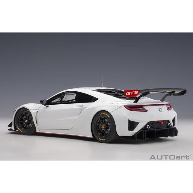 新品 81898 オートアート 1/18 ホンダ NSX GT3 2018 （ホワイト