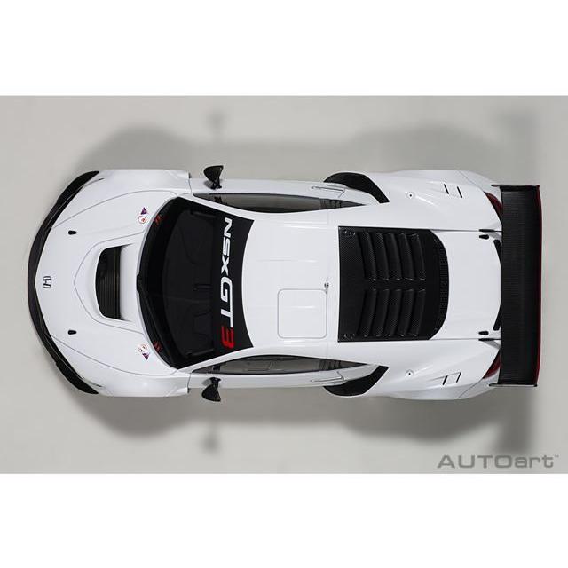 新品 81898 オートアート 1/18 ホンダ NSX GT3 2018 （ホワイト
