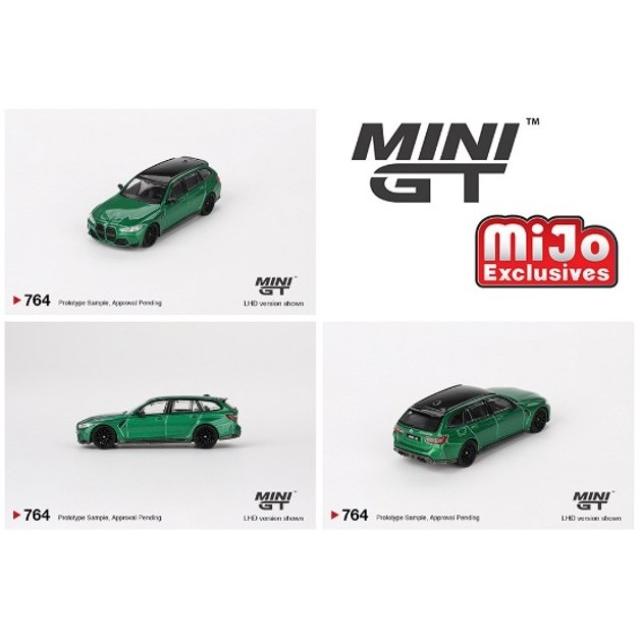 予約 MGT00764-MJ TSM MINI-GT × Mijo 1/64 BMW M3 コンペティション ツーリング アイルオブマングリーンメタリック (左ハンドル) ※ブリスター仕様｜freestyle-hobby｜02