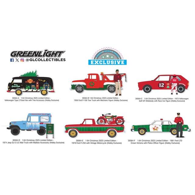 予約 30564 GreenLight 1/64 Christmas 2025 Limited Edition