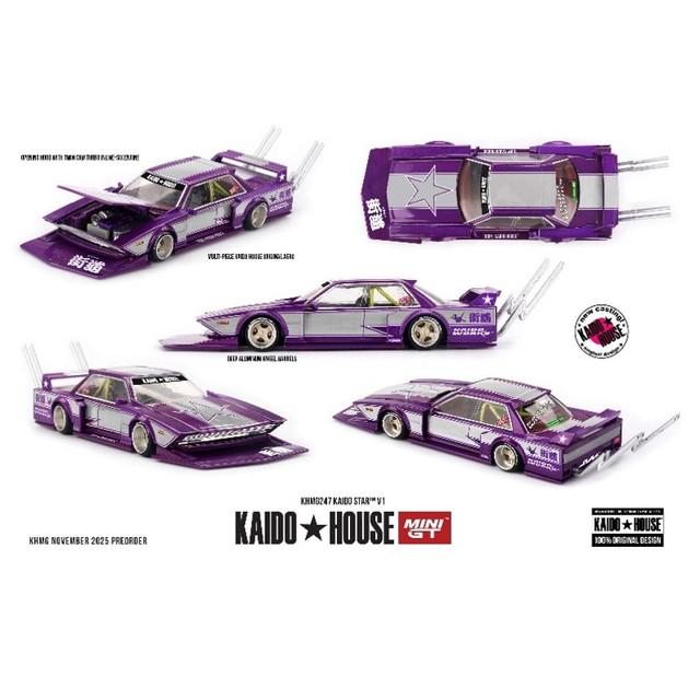 予約 KHMG247 TSM MINI-GT 1/64 KAIDO STAR V1 (右ハンドル