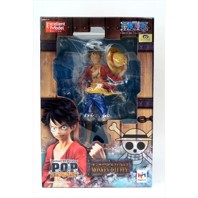 ファッションの Sailing Pop House Mega Again メガハウス 中古 Ver 2 モンキー D ルフィ ワンピース コミック アニメ