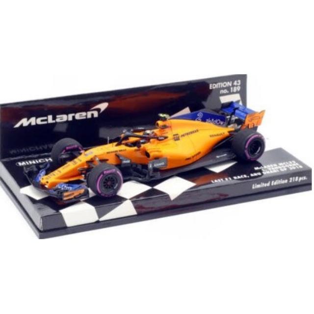 新品 537186402 ミニチャンプス 1/43 マクラーレン ルノー MCL33 新品 537186402 ミニチャンプス 1/43 マクラーレン ルノー MCL33