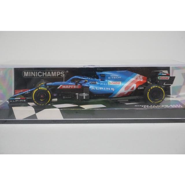新品 417210114 ミニチャンプス 1/43 アルピーヌ F1チームA521
