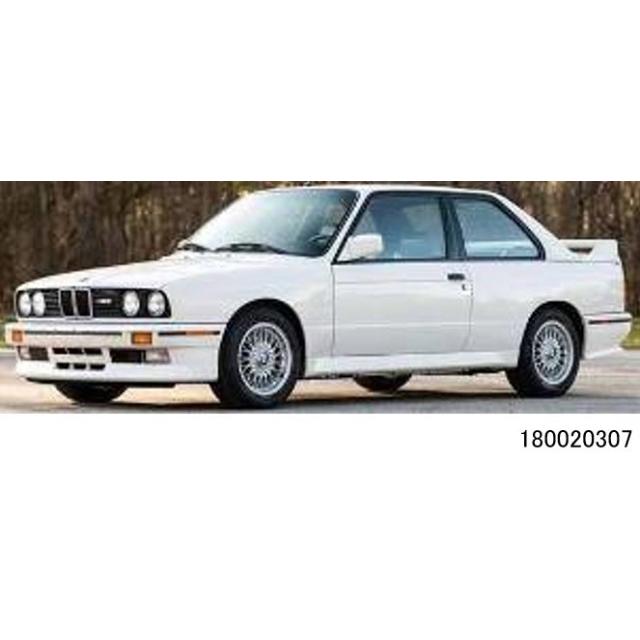 新品 180020307 ミニチャンプス 1/18 BMW M3 (E30) 1987 ホワイト