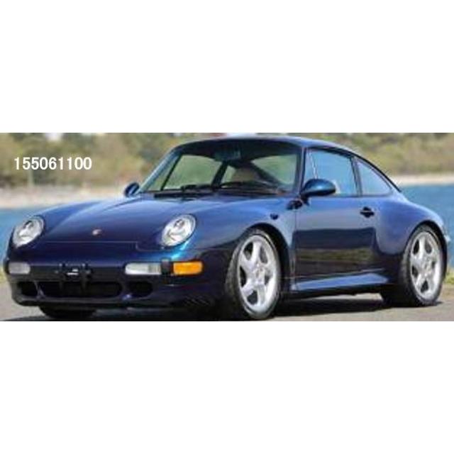 予約 155061100 ミニチャンプス 1/18 ポルシェ 911 (993) 1993 ブルーメタリック
