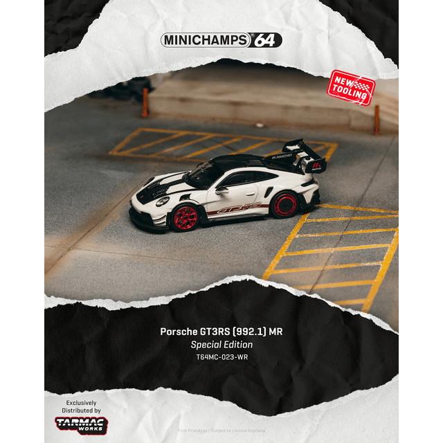 予約 T64MC-023-WR Tarmac Works 1/64 ポルシェ Porsche GT3RS (992.1