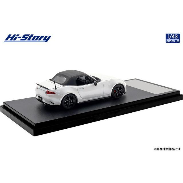 白　マレーちゃん　SS 1/43 MAZDA ROADSTER RF VS (2024) スノーフレイクホワイトパール