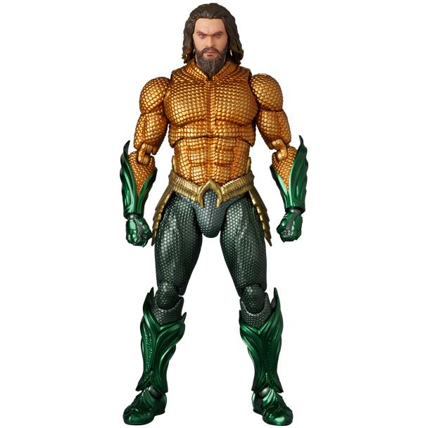 新品 メディコム・トイ MAFEX No.267 AQUAMAN （GOLD & GREEN SUIT