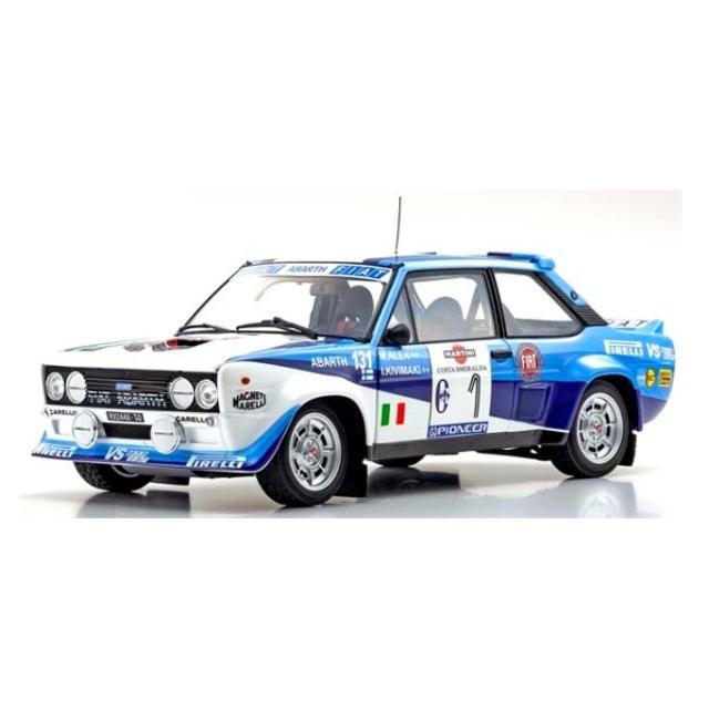 新品 KS08376D 京商 1/18 フィアット 131 アバルト ラリー 1981 コスタスメラルダ #1