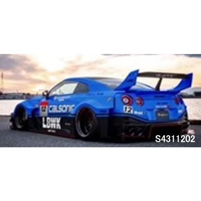 新品 S4311202 SOLIDO 1/43 日産 GT-R (R35) LB シルエット CALSONIC (ブルー) ※受注解除 価格 ...