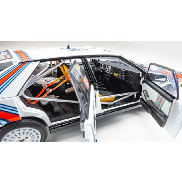 新品 KS08960B 京商 1/18 ランチア デルタ HF 4WD 1000湖 \"チーム ランチア” 1987 #4の画像