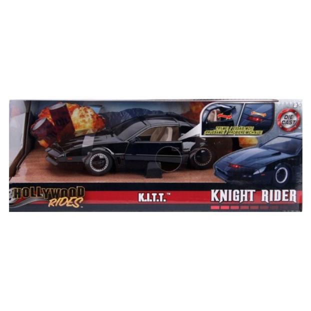 新品 JADA30086 JadaToys 1/24 HOLLYWOOD RIDES ナイト2000 K.I.T.T.