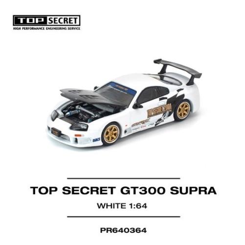 予約 PR640364 POP RACE 1/64 トップシークレット GT300 スープラ