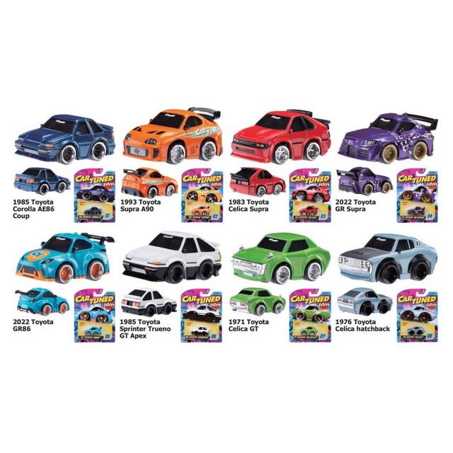 ★ 「日本未発売 」 CAR TUNED シリーズ10 他8台セット ★ 新品 558675EUC Car Tuned JDM Series 1 （8個アソート） : ブースト
