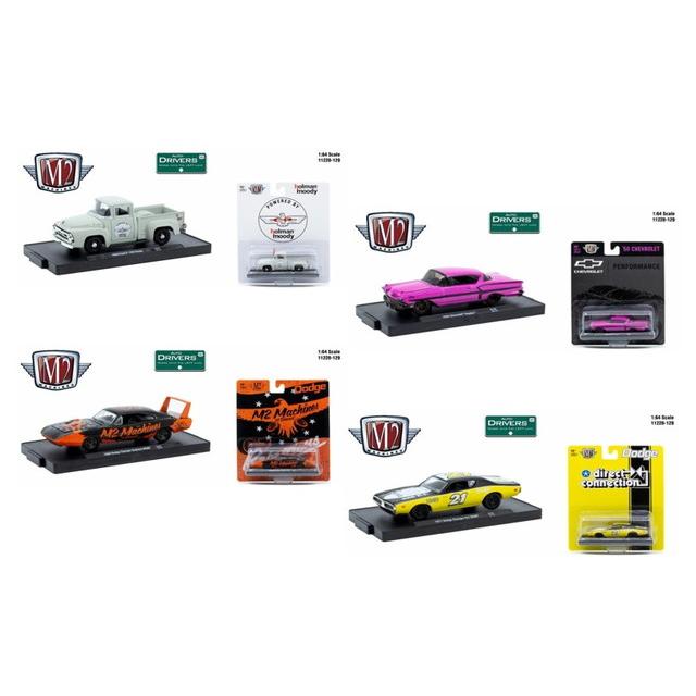 予約 11228-129 M2マシーンズ 1/64 Drivers Release 129 （アソート4個