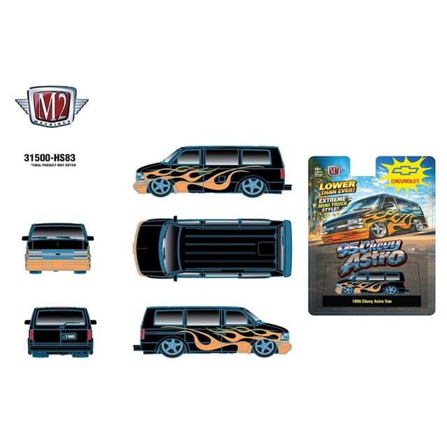 予約 31500-HS83 M2マシーンズ 1/64 シボレー 1995 Chevrolet Astro