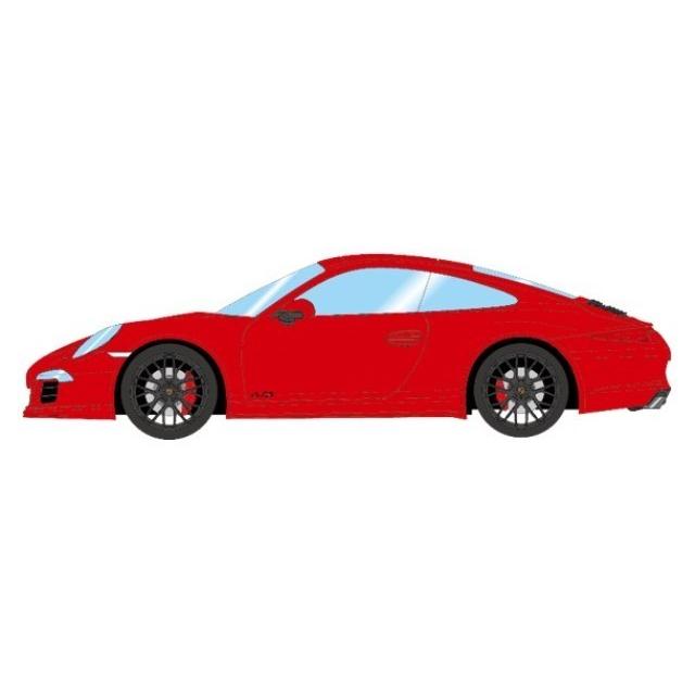 予約 EM629F メイクアップ/アイドロン 1/43 ポルシェ Porsche 911 (991) Carrera GTS 2014 カーマインレッド 限定50台、国内販売25台