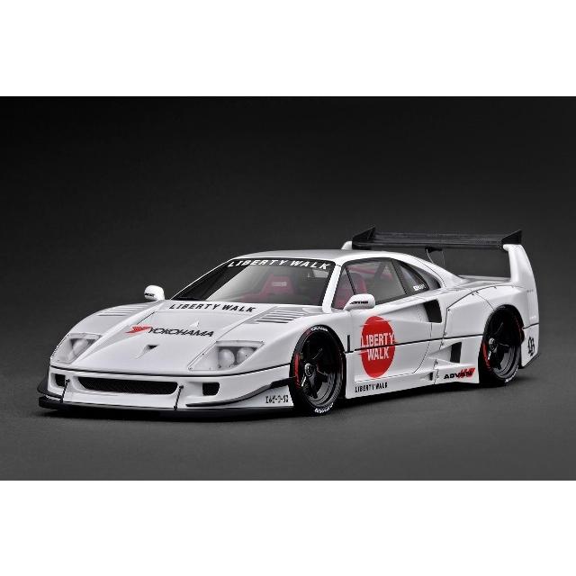 予約 IG3752 イグニッションモデル 1/18 LB-WORKS 40 White