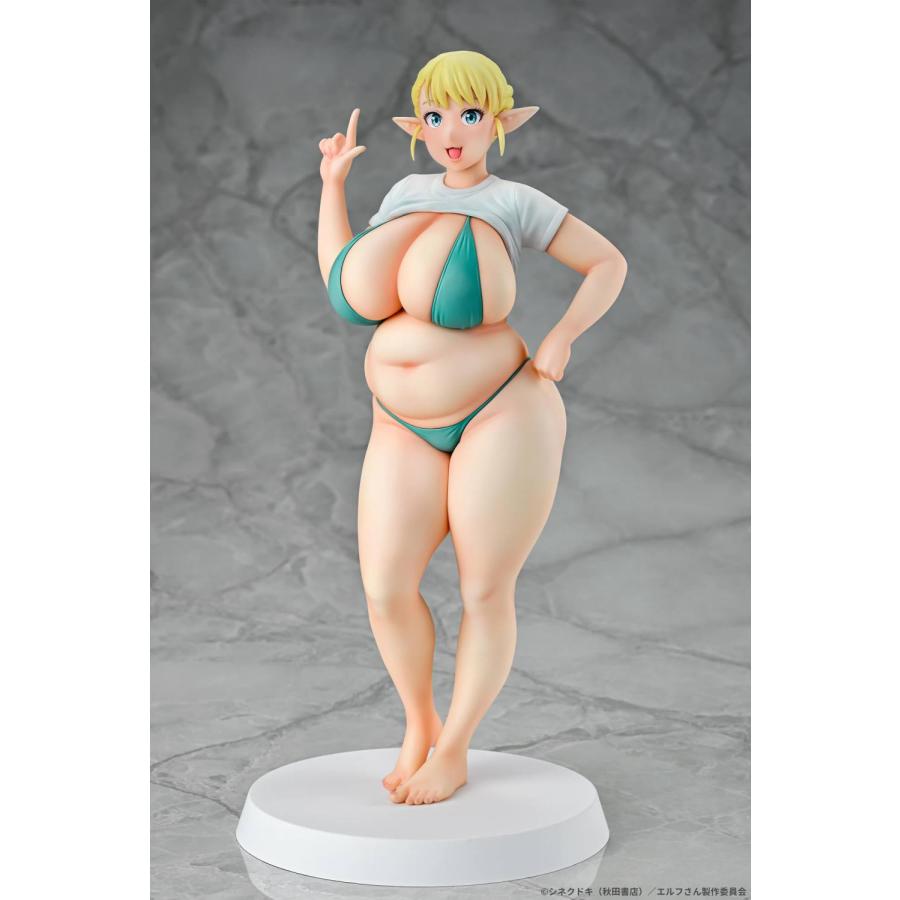 新品 Q-six 1/7 エルフさんは痩せられない。 絵留札 : ブーストギア