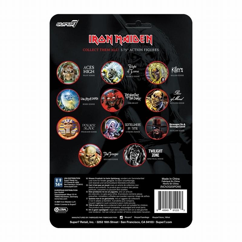 新品 スーパー7 リ・アクション IRON MAIDEN(アイアン・メイデン