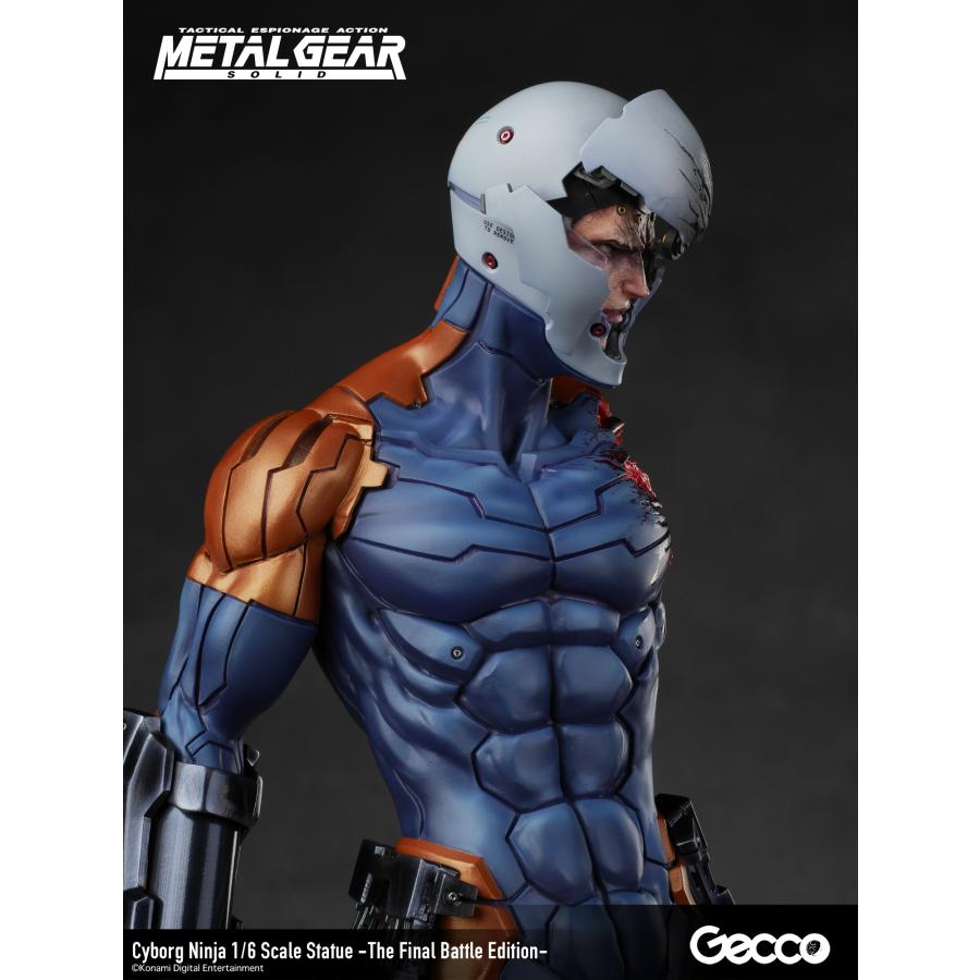 予約 Gecco 1/6 METAL GEAR SOLID サイボーグ忍者 -The Final Battle Edition- スタチュー 24年10月｜freestyle-hobby｜04