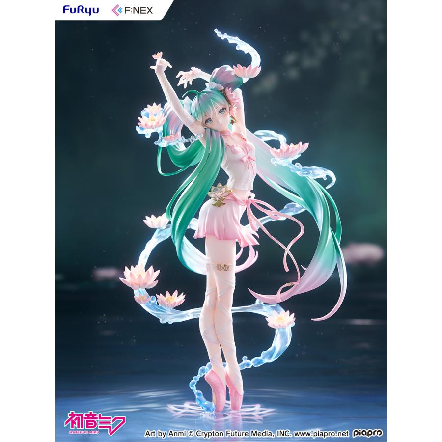 予約 フリュー 1/7 初音ミク 睡蓮ver. 26年10月 : ブーストギア ヤフー