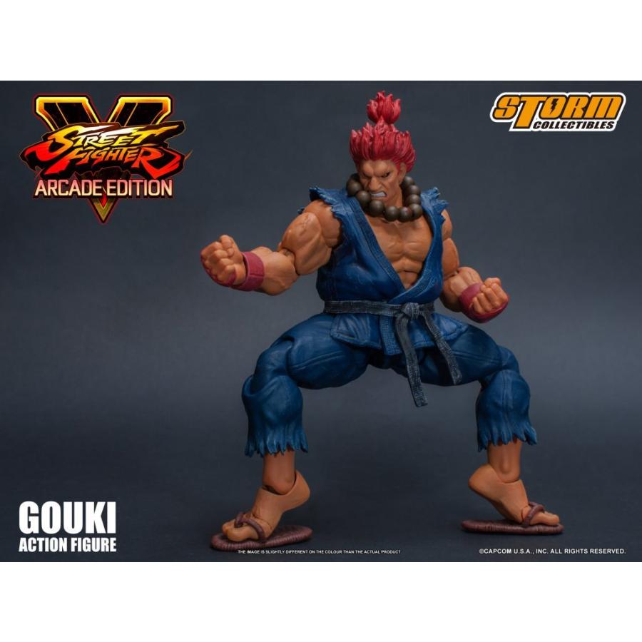当店だけの限定モデル ストリートファイターv 豪鬼 ストームコレクティブルズ アクションフィギュア フィギュア Hlt No