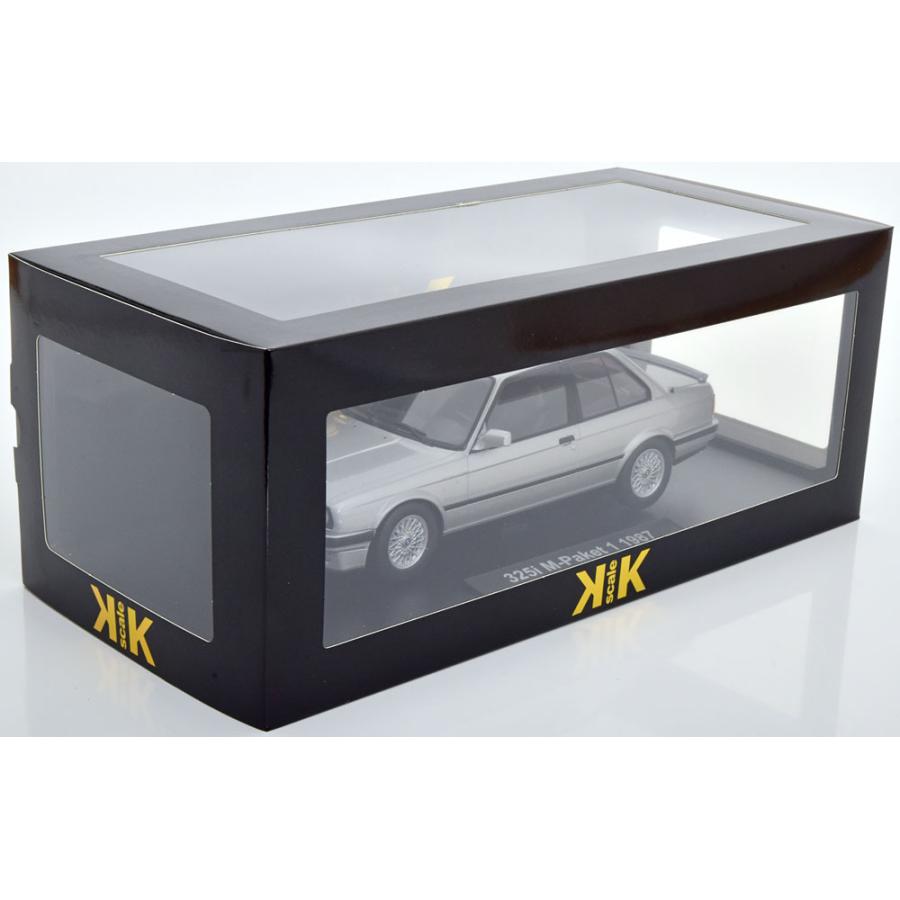 新品 KKDC180741 KK scale 1/18 BMW 325i E30 M-Paket 1 1987
