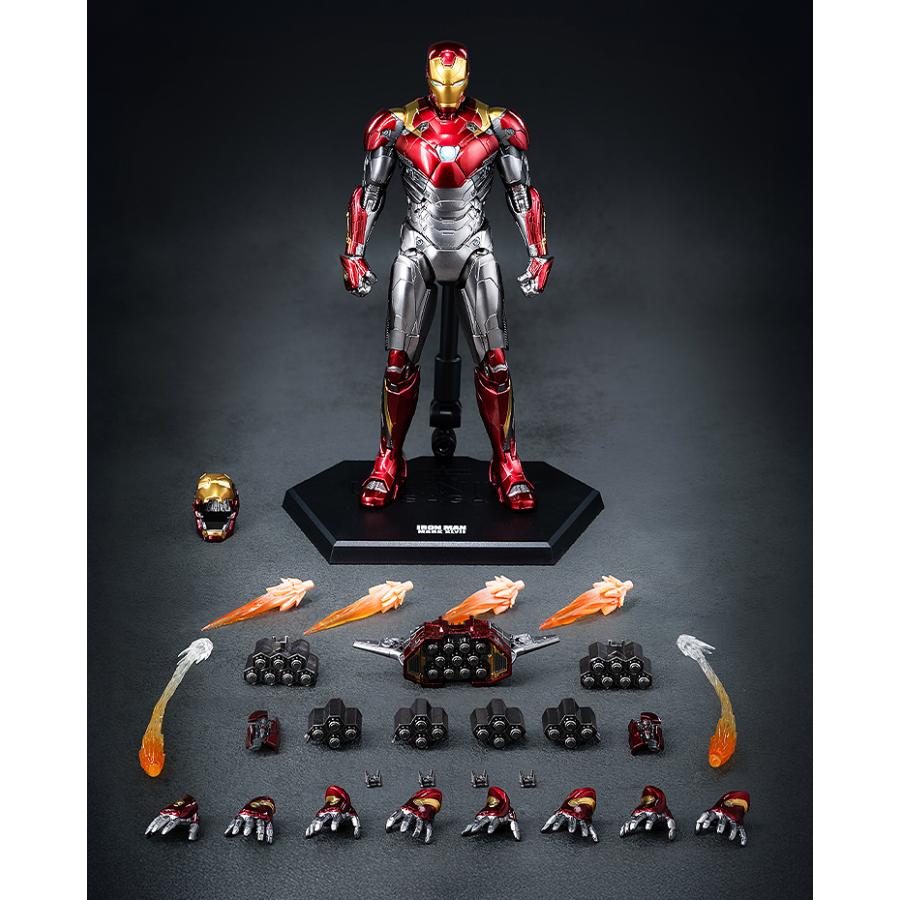 予約 threezero 1/12 DLX スパイダーマン:ホームカミング アイアンマン