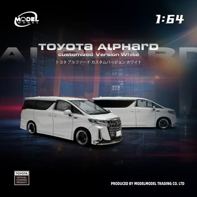 新品 MM64-Alphard-002 MODEL 1/64 トヨタ アルファード カスタム