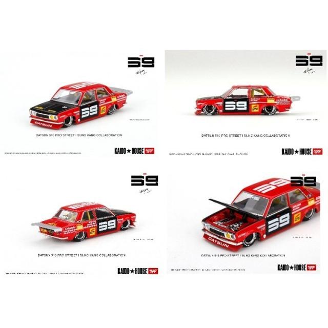 新品 KHMG003 TSM MINI-GT KAIDO HOUSE 1/64 日産 ダットサン 510 プロ