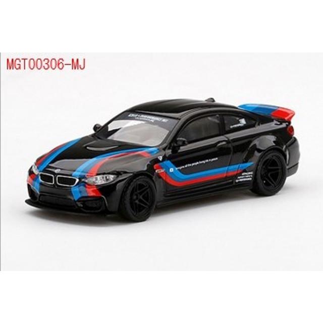 新品 MGT00306-MJ TSM MINI-GT 1/64 BMW LB★WORKS M4 ブラック/Mストライプ (左ハンドル)　北米限定｜freestyle-hobby