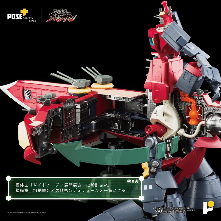 予約 アート・ストーム POSE+METALシリーズ 天元突破グレンラガン ダイグレン 26年10月_2