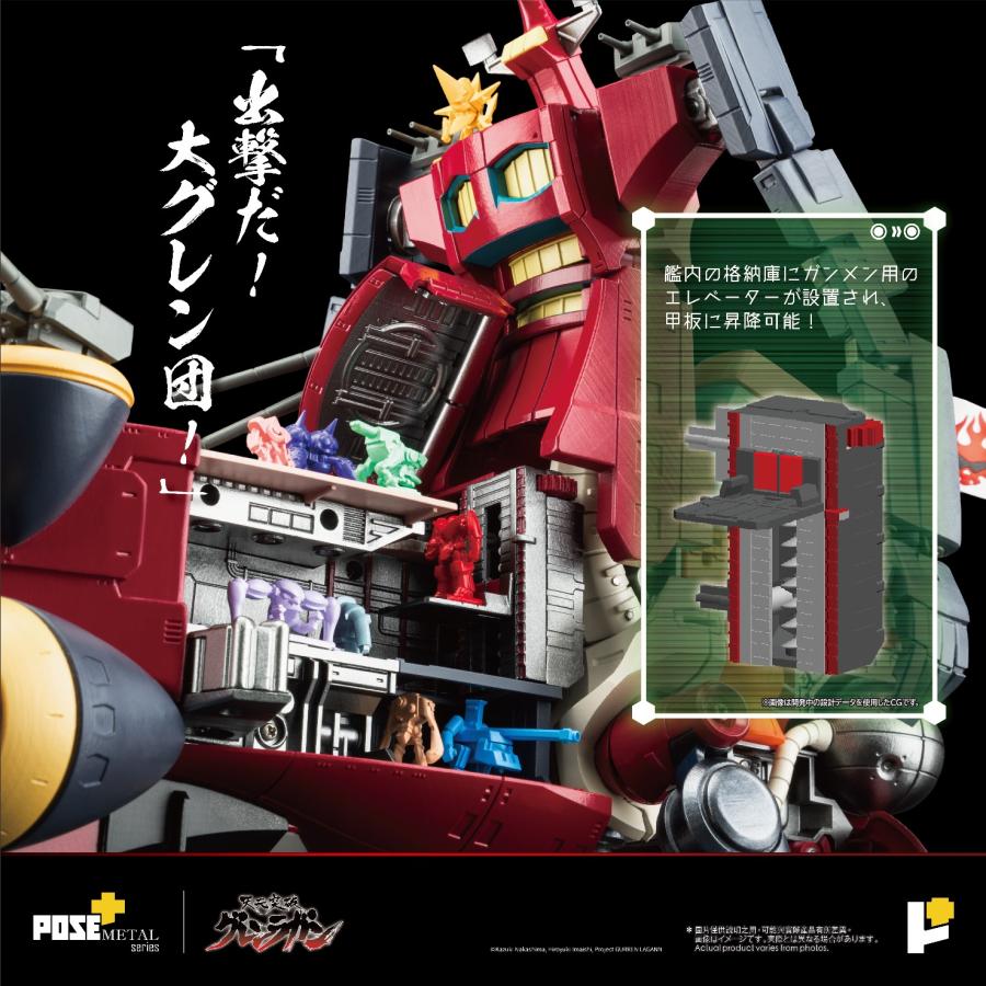 予約 アート・ストーム POSE+METALシリーズ 天元突破グレンラガン ダイグレン 26年10月_4